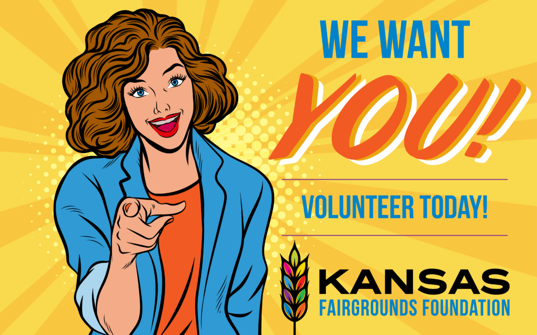 February 2024 Volunteer Spotlight: YOU! – The Future Kansas Fairgrounds Foundation Volunteer