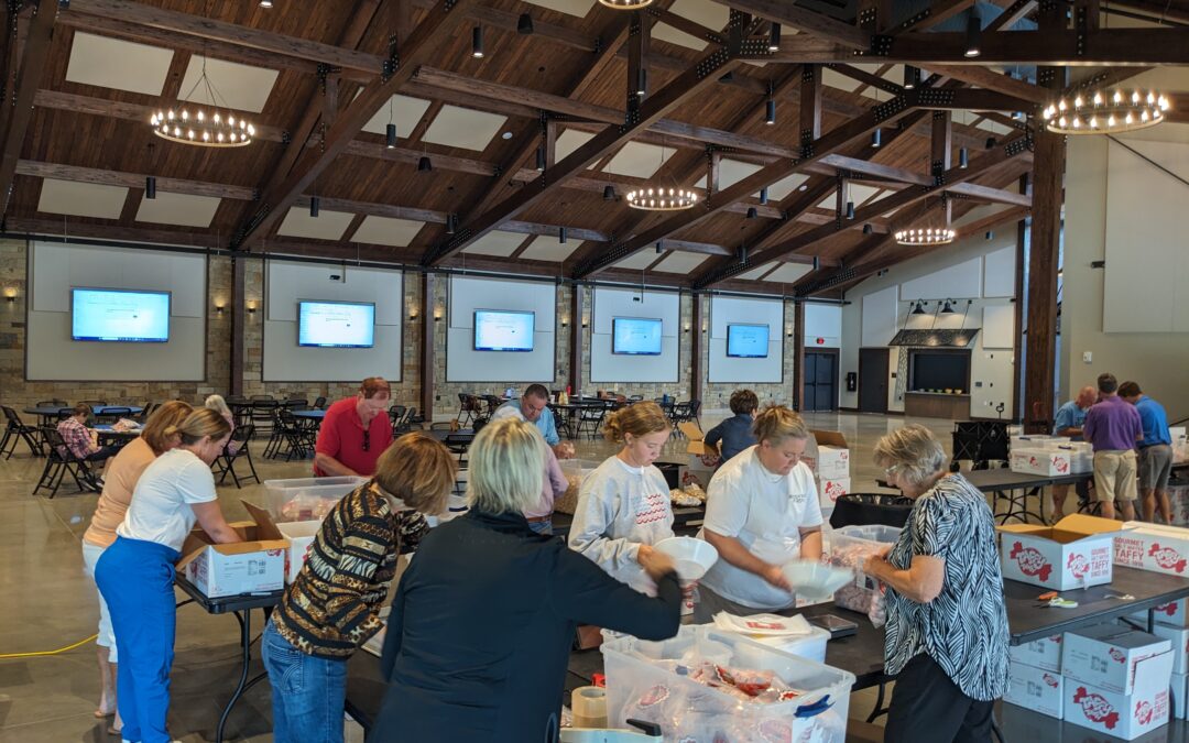 Prepping, Polishing, and Packing Taffy by the Thousands: July @ the 1861 Club