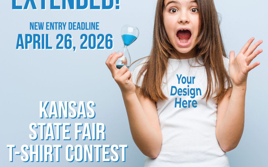 Deadline Extended for the 2026 Kansas State Fair T-Shirt Contest!